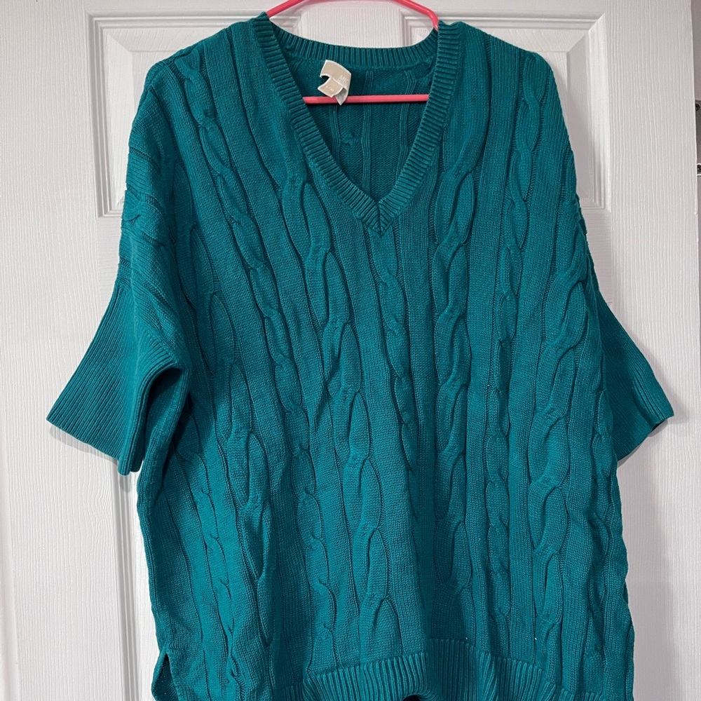 Michael Kors Women’s Three Quarter Sleeve Sweater